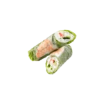 Rouleau de printemps saumon x2